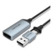 Vention HDMI Female to USB-C / USB-A Male Video Capture Card 0.1M Gray