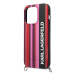 Karl Lagerfeld KLHCP14XSTSTP hard silikonové pouzdro iPhone 14 PRO MAX 6.7" pink Color Stripes S