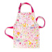 Zástěra pro děti květinová zahrada Flora's Garden Apron ThreadBear s ochrannou vrstvou od 3–6 le