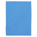 B.E.S. - Petrovice, s.r.o. Prostěradlo Jersey česaná bavlna MAKO - Nebeská modrá Rozměr: 200 x 2