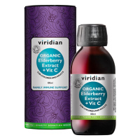 Viridian Elderberry Extract + Vitamin C Organic 100ml