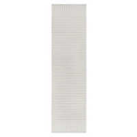 Flair Rugs koberce Běhoun Verve Elton Stripe Ivory - 60x240 cm