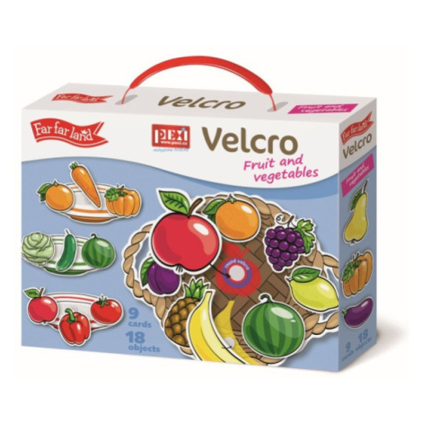 PEXI Velcro skládačky - Ovoce a Zelenina (Fruits and Vegetables) Pexi