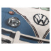 Dětské povlečení AUTO VW modro-šedé Rozměr povlečení: 80 x 80 cm | 135 x 200 cm