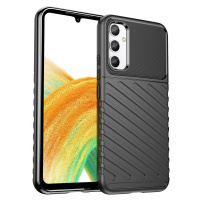 Thunder Case pro Samsung Galaxy A34 5G silikonové pancéřové pouzdro černé