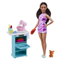 Mattel kulinářské dobrodružství s barbie a mazlíčkem, hcd44