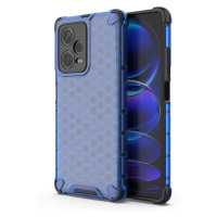 Pouzdro Honeycomb pro Xiaomi Redmi Note 12 Pro+ pancéřové hybridní pouzdro modré