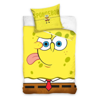 CARBOTEX Dětské povlečení Sponge Bob Emoji, 140 x 200, 70 x 90 cm