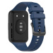 Silikonový řemínek FIXED Silicone Strap pro Huawei Watch FIT2, modrá