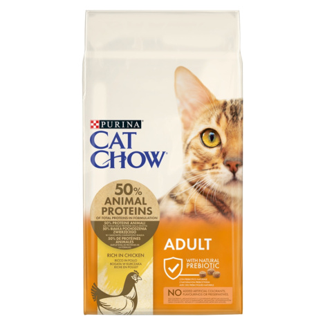 Cat Chow Adult s kuřecím 15 kg Purina