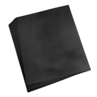 Barevné papíry A4 130 g - černá 100 kusů