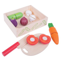 Bigjigs Toys Krájecí zeleniny v krabičce