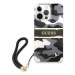 Guess GUHCP13XKCABBK hard silikonové pouzdro iPhone 13 Pro MAX 6.7" black Camo Strap Collection