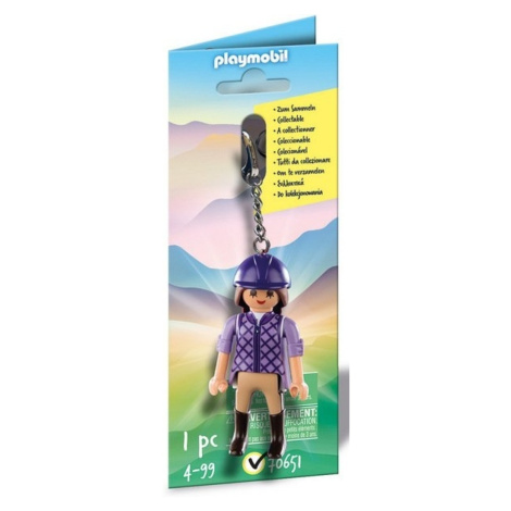 Playmobil 70651 přívěsek na klíče jezdkyně