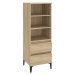 vidaXL Skříň highboard dub sonoma 40 x 36 x 110 cm kompozitní dřevo