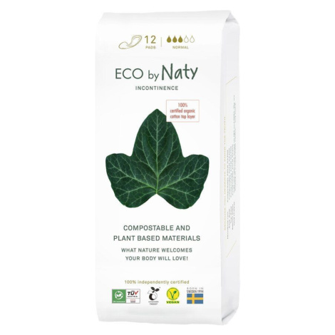 Naty Dámské ECO inkontinenční vložky - normal 12 ks Eco by Naty
