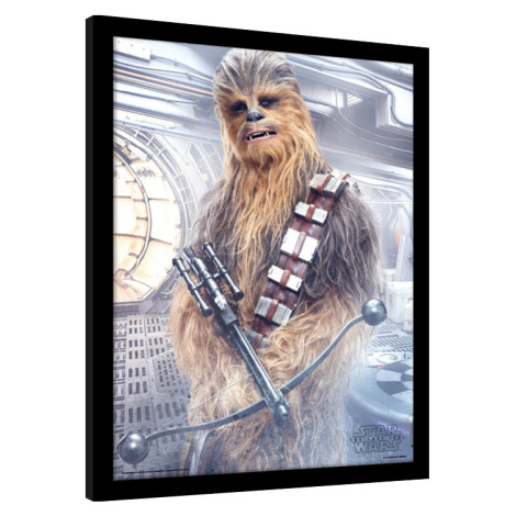 Obraz na zeď - Star Wars: Poslední z Jediů - Chewbacca Bowcaster, 30 × 40 cm Pyramid