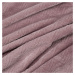 Přehoz na křeslo - mikrovláknový pléd ANDREA růžová 70x160 cm Mybesthome