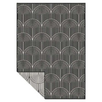 Černobílý venkovní koberec 80x150 cm Pangli Black – Hanse Home