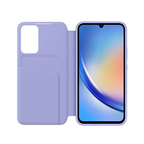 Samsung Flipové pouzdro Smart View Galaxy A34 Blueberry