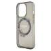 Guess PC/TPU Flowers Ring Glossy Logo MagSafe kryt iPhone 13 Pro černý