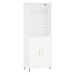 vidaXL Skříň highboard bílá 69,5 x 34 x 180 cm kompozitní dřevo