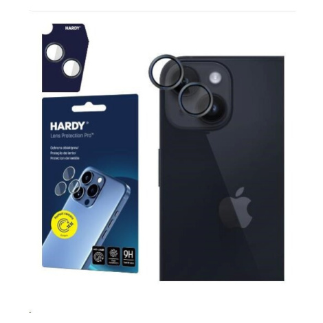 3mk Hardy Lens Protection Pro skla na fotoaparát Apple iPhone 15/15 Plus černá