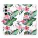 iSaprio flip pouzdro Flamingos Pattern pro Samsung Galaxy S24