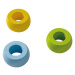 Třídící hra - barevné kroužky a kolíčky
