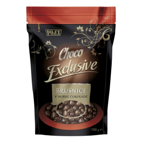 POEX Choco Exclusive Brusnice v hořké čokoládě 700 g