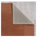 Flair Rugs koberce Kusový ručně tkaný koberec Tuscany Textured Wool Border Orange Rozměry koberc