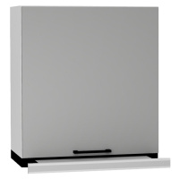 Kuchyňská skříňka Max W60/68 Slim Pl se stříbrnou kapucí granit