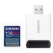 Paměťová karta Samsung SDXC 128GB PRO ULTIMATE + USB adaptér