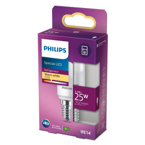 Philips LED Žárovka do lednice Philips T25L E14/3,2W/230V 2700K