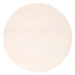 Kusový koberec Cha Cha 535 cream kruh 80 × 80 o cm