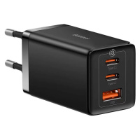 Nabíječka Baseus GaN5 Pro wall charger 2xUSB-C + USB, 65W (black)