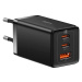 Nabíječka Baseus GaN5 Pro wall charger 2xUSB-C + USB, 65W (black)