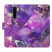 iSaprio flip pouzdro Purple Marble pro Xiaomi Redmi Note 8 Pro