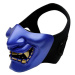 Maska Samuraj - Oni démon, barva modrá