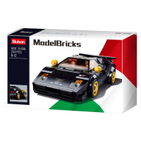 Sluban ModelBricks M38-B1098 Italský černý sportovní vůz