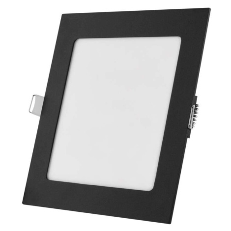 LED podhledové svítidlo NEXXO černé, 17 x 17 cm, 12,5 W, teplá/neutrální bílá EMOS