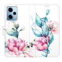 iSaprio flip pouzdro Beautiful Flower pro Xiaomi Redmi Note 12 Pro 5G / Poco X5 Pro 5G