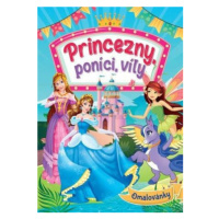 Princezny, poníci, víly - Omalovánky