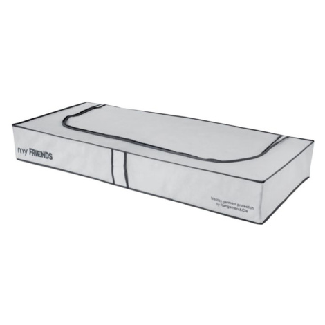 Compactor My Friends 108 x 45 x 15 cm nízký úložný box šedo-bílý
