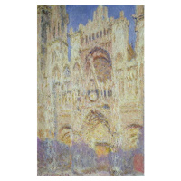 Obrazová reprodukce Rouen Cathedral at Sunset, 1894, Claude Monet, 26.7 × 40 cm