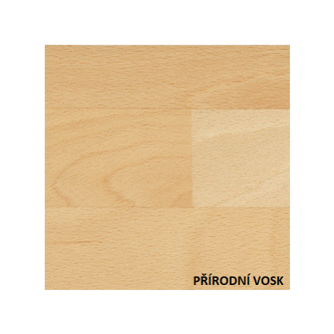 Postel BMB Adriana Family  - Masivní Buk Rozměr: 90x220 cm, Moření: 07 - Vosk