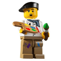 Lego® 8804 minifigurka malíř