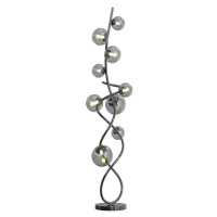 Wofi Wofi 3014-905 - LED Stojací lampa NANCY 9xG9/3,5W/230V černý chrom
