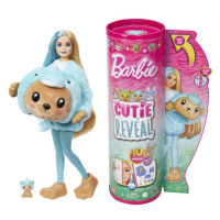 Barbie Cutie reveal v kostýmu - medvídek v modrém kostýmu delfína