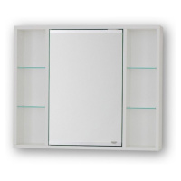 HOPA Horní závěsná zrcadlová skříňka SÉVIS Rozměr A 70 cm, Rozměr B 14 cm, Rozměr C 58.5 cm OLNS